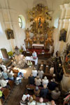 Pouť v kostele Nanebevzetí Panny Marie ve Vilémově v r. 2008